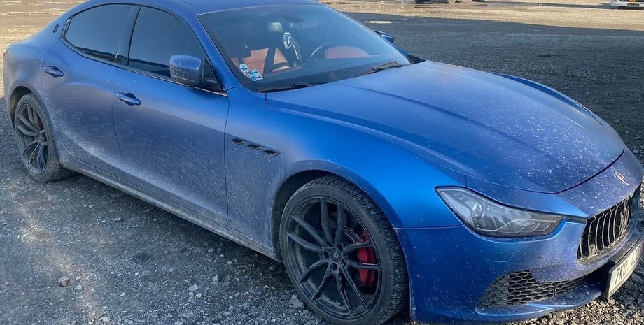 Конфискованное авто, Maserati Ghibli, Maserati Ghibli 2013