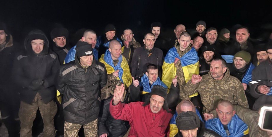новости украины, обмен пленными, бойцы ссу, военнопленные