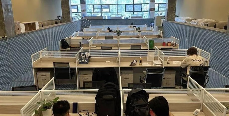 басейн-офіс, китай, дизайн інтер'єру