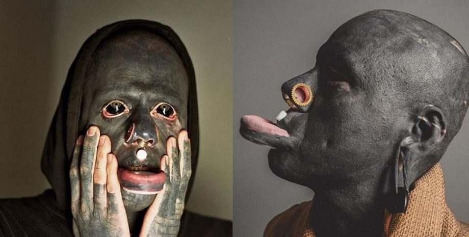 Елі Інк, шкіра, тату, татуювання