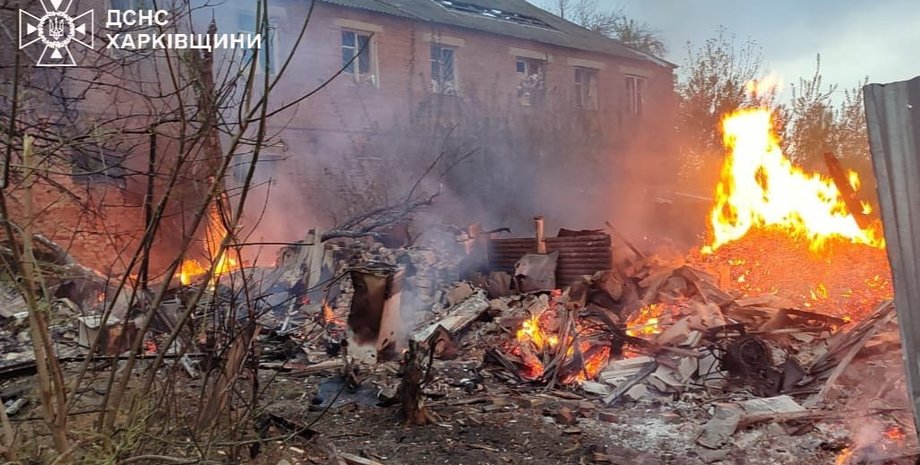 Харьков КАБы, Харьков обстрел