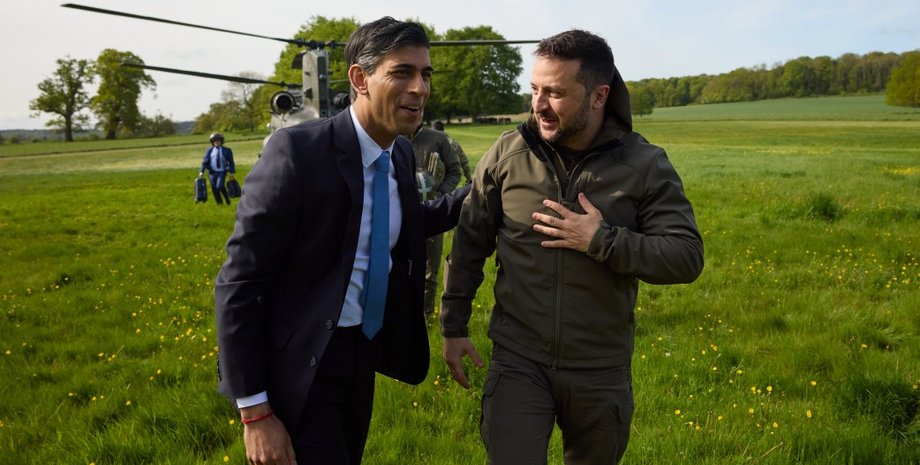 Ріші Сунак, Володимир Зеленський, Британія, Україна, пакет допомоги на $65 млн