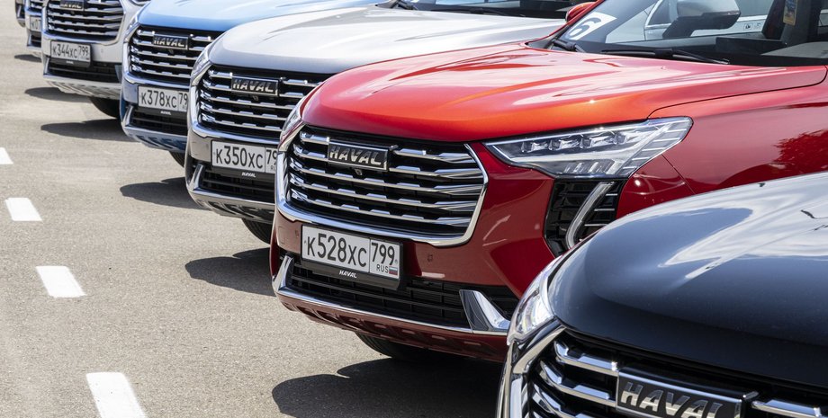 китайські автомобілі, авто з Китаю, китайські авто в росії, продажі нових авто