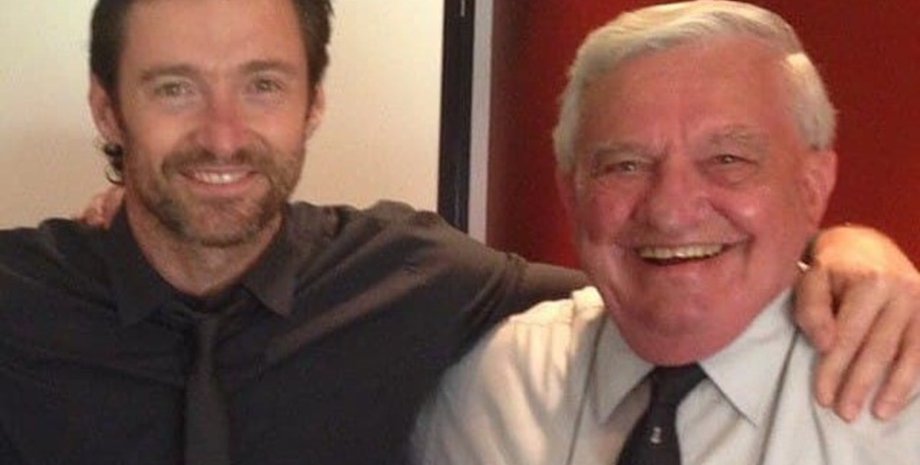 Хью Джекман с отцом