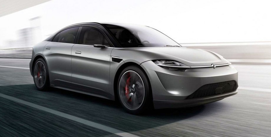 авто, Sony, электрокар, Vision-S