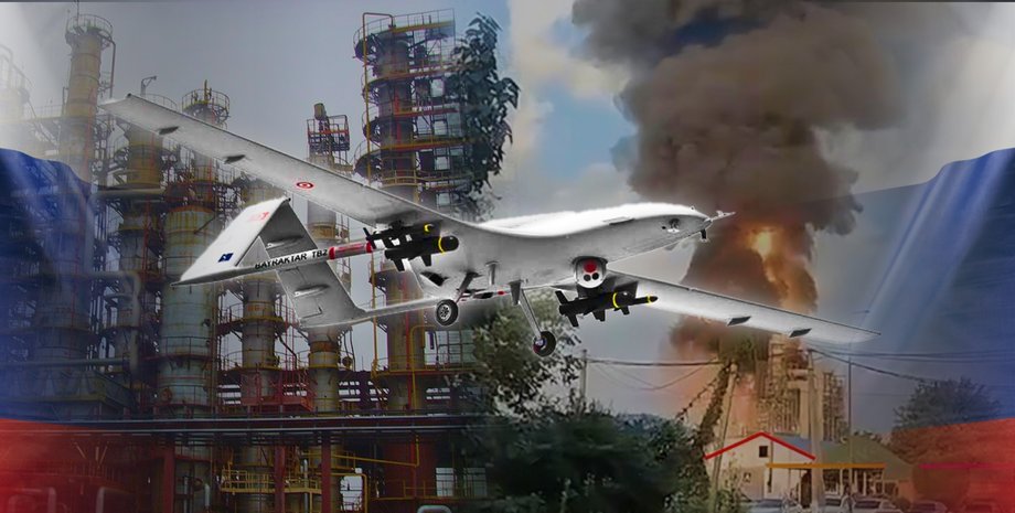 удар по нпз рф, Афіпский НПЗ удар бпла, атака українських дронів по нпз