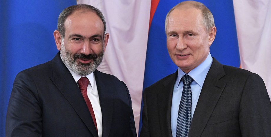 Никол Пашинян, Владимир Путин, фото