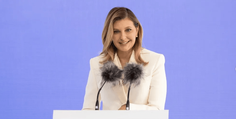 Елена Зеленская на саммите первых леди и джентльменов