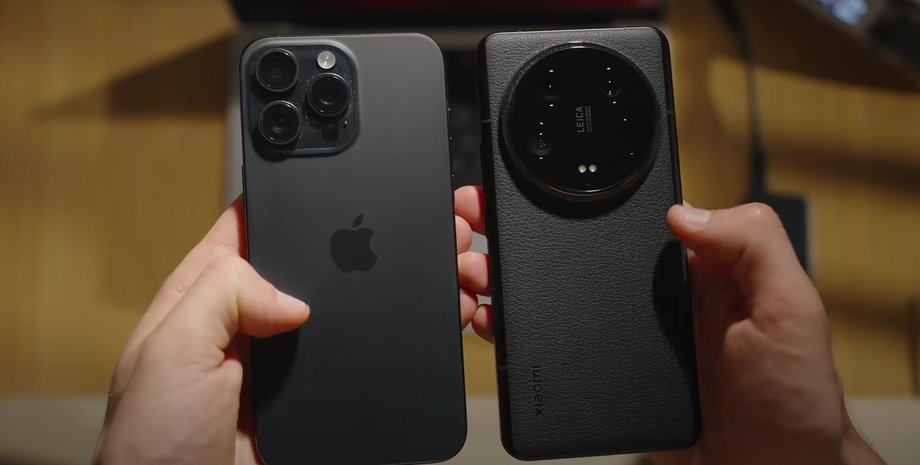 iPhone 15 Pro, Xiaomi 14 Ultra