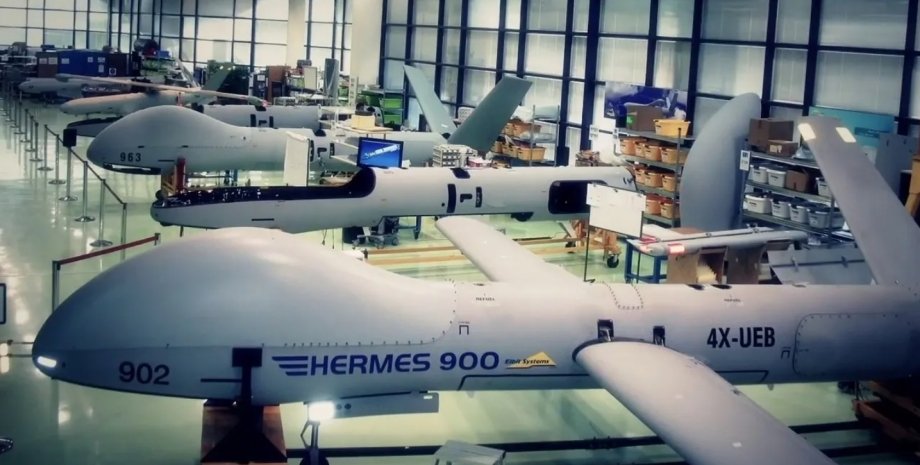Hermes 900, Израиль, дроны, беспилотники