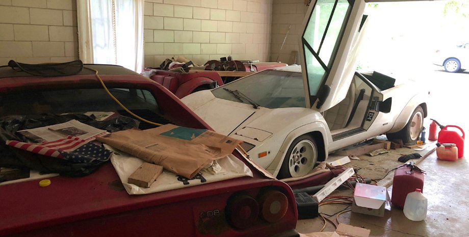 суперкары 80-х, Lamborghini Countach, Ferrari 308