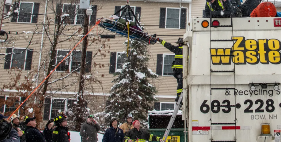 Сміттєвоз, відходи, надзвичайна подія, курйози, США, дивні історії, фото, відео