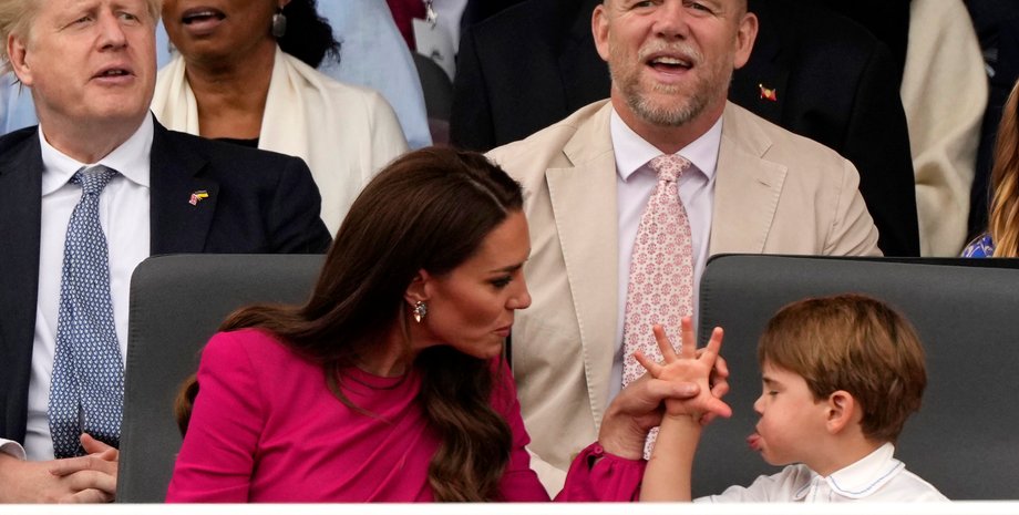 принц Луи, Кейт Миддлтон