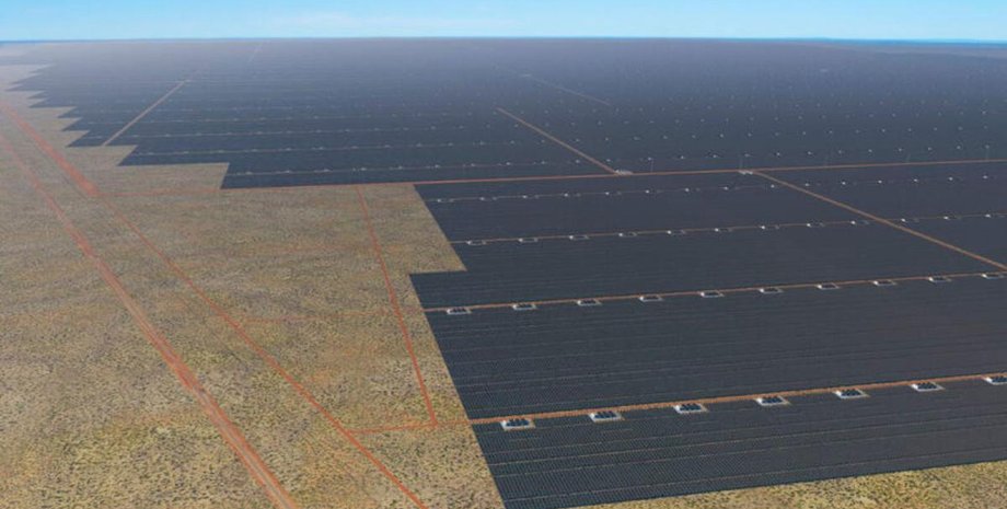 солнечная электростанция в Австралии