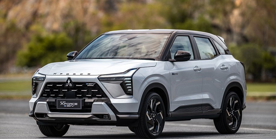 Mitsubishi Xforce HEV, Mitsubishi Xforce, новый Mitsubishi Xforce, кроссовер Mitsubishi, гибрид Mitsubishi