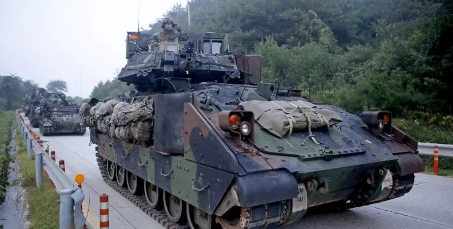 Bradley, БМП, западная техника, война в Украине