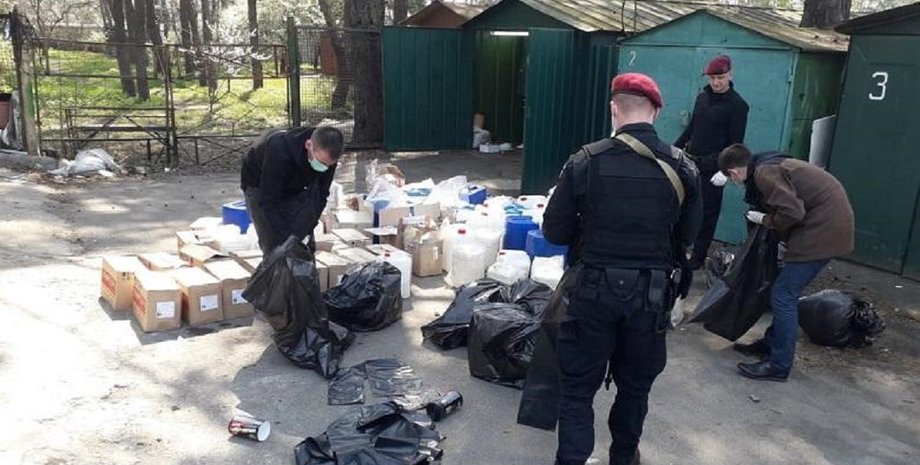 Нацполиция, обыск