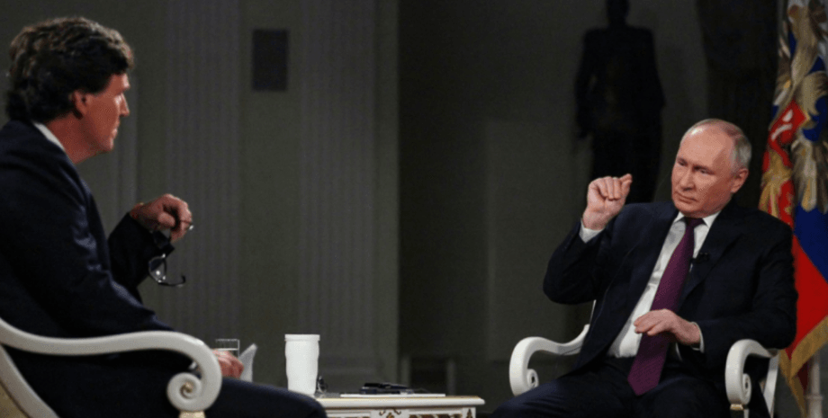 карслон, путин, Интервью Путина, такер карлсон, такер карлсон