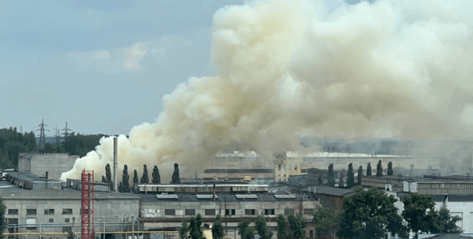 Пожежа на заводі "Уралтрансмаш"