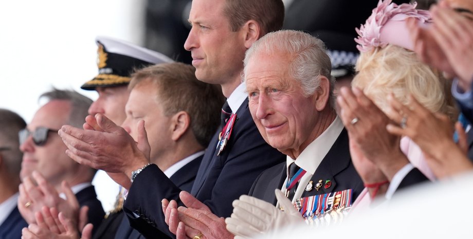 Принц Уильям и король Чарльз ІІІ, король чарльз рак, день д, высадка десанта в Нормандии, королевская семья