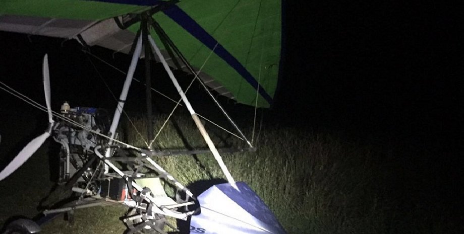 Дельтаплан контрабандиста / Фото: dpsu.gov.ua