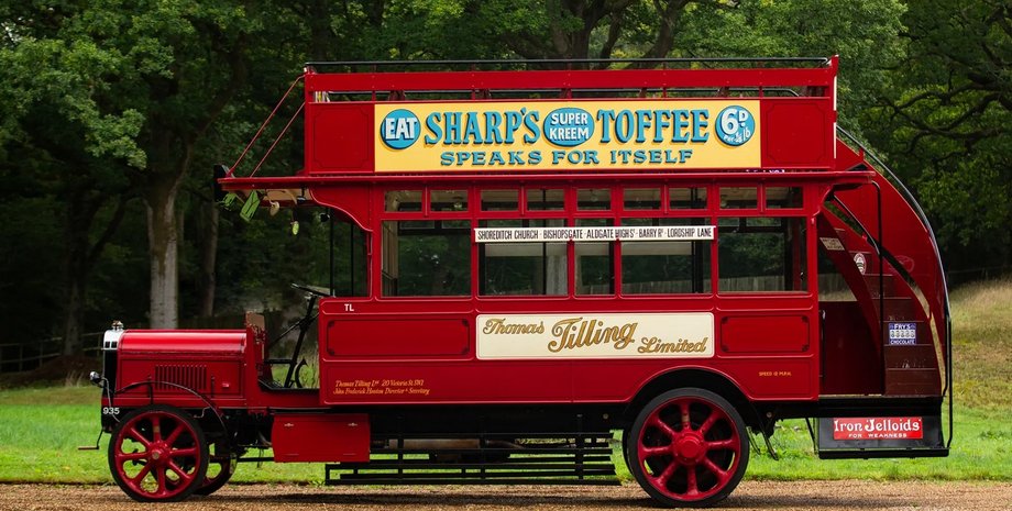 автобус Tilling-Stevens TS3A