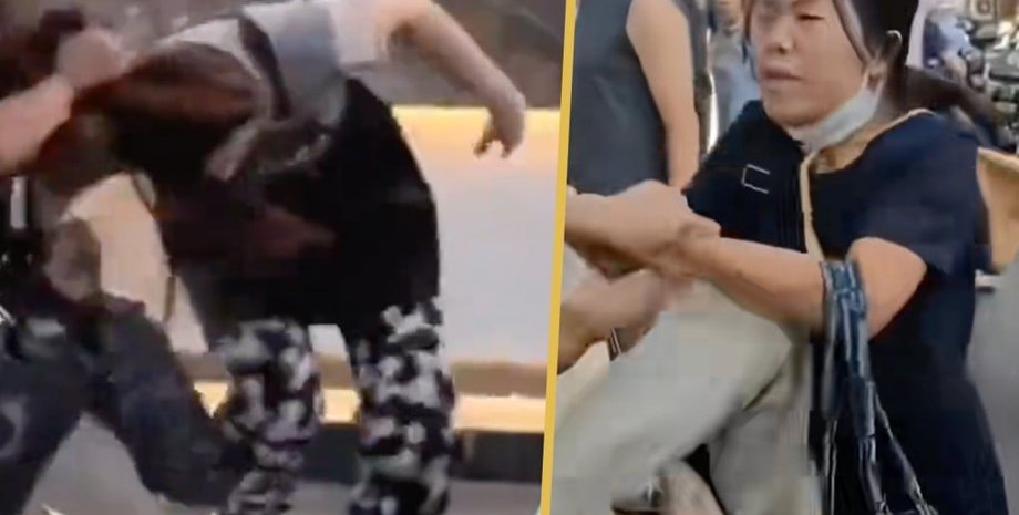 Избиение женщины