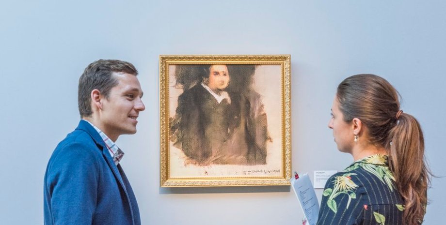 Портрет, нарисованный нейросетью.Obvious