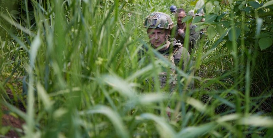 Зеленський, ООС, передова, обстріли,