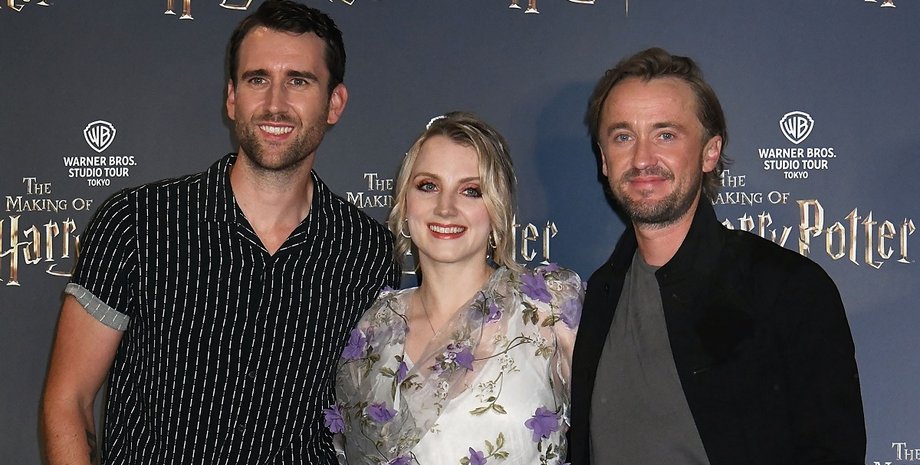 Мэттью Льюис, Эванна Линч, гарри поттер, парк гарри поттера в токио, Том Фелтон