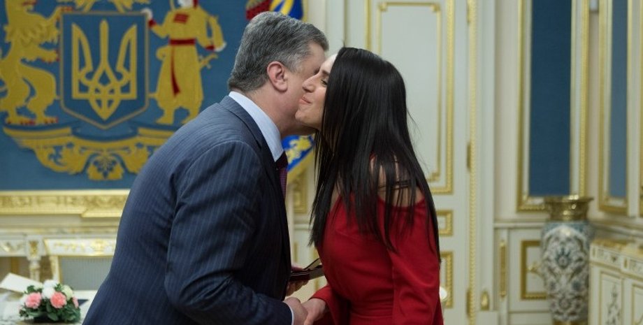 Джамала и Петр Порошенко / Фото: Пресс-служба президента