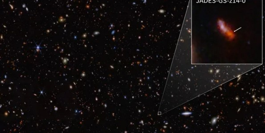 галактика JADES-GS-z14-0