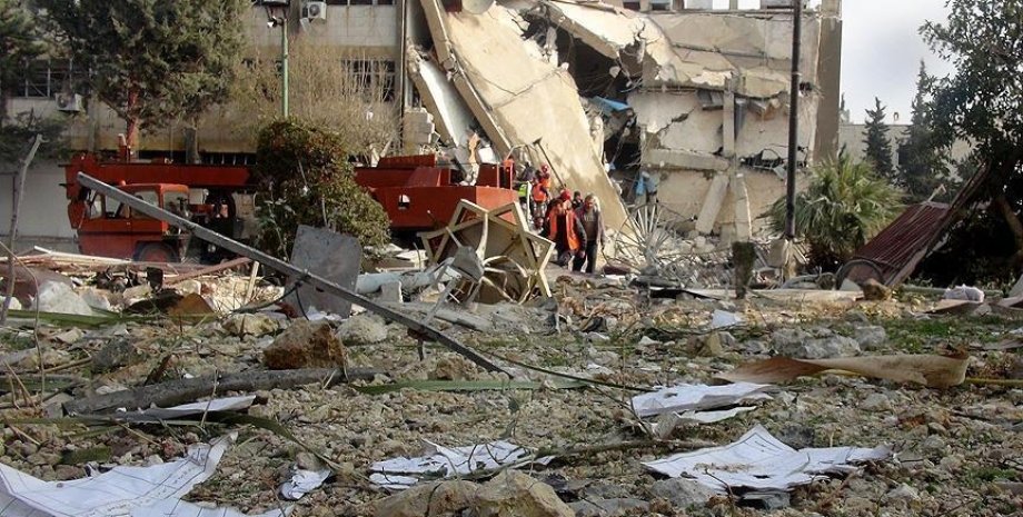 Российская авиация разбомбила школу в Сирии / Фото: aa.com.tr