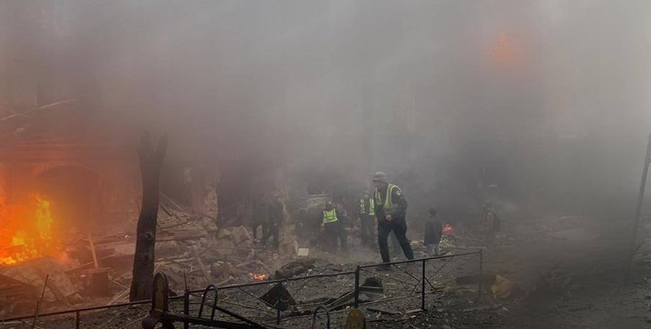 ракетный удар, вышгород, киевская область, война в украине, война с россией