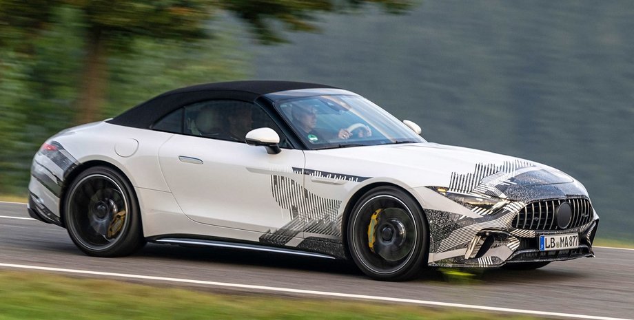 Mercedes-Benz SL 2022, новый Mercedes SL, Mercedes-Benz SL, Mercedes SL 2022