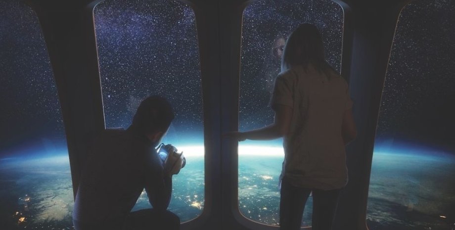 повітряна куля, космос, космічний туризм