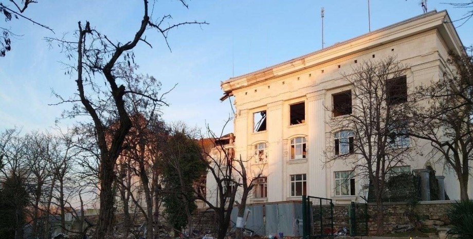 штаб ЧФ России в Севастополе