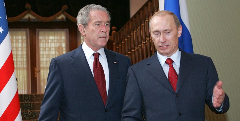 зустріч буша-молодшого і путіна