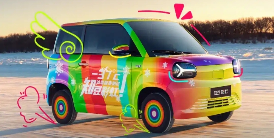 Zhidou Rainbow, новый Zhidou Rainbow, китайский электромобиль