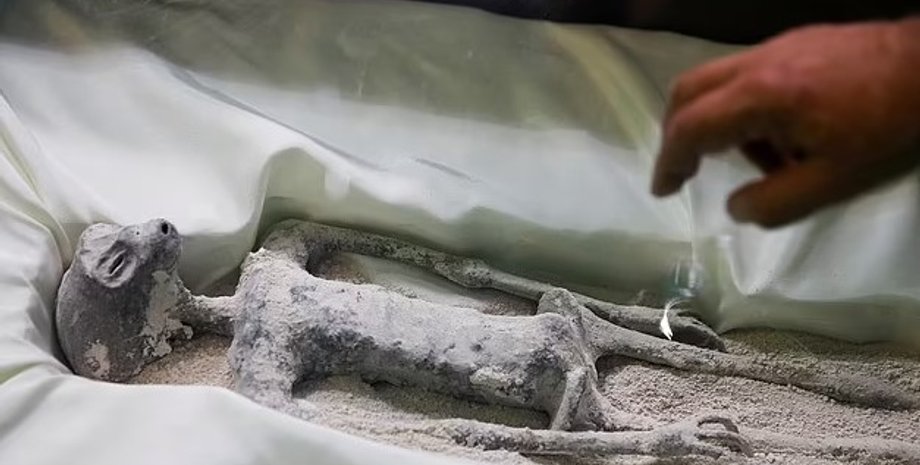 мумия, инопалнетянин