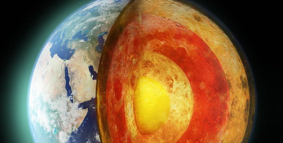 земля, мантія землі, згустки в мантії