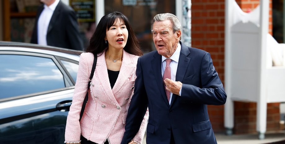 герхард шредер, герхард шредер жена, экс-канцлер германии