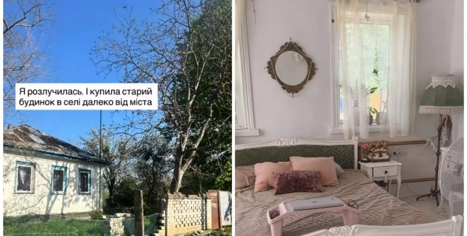 Женщина после развода купила дом в селе и сделала там ремонт