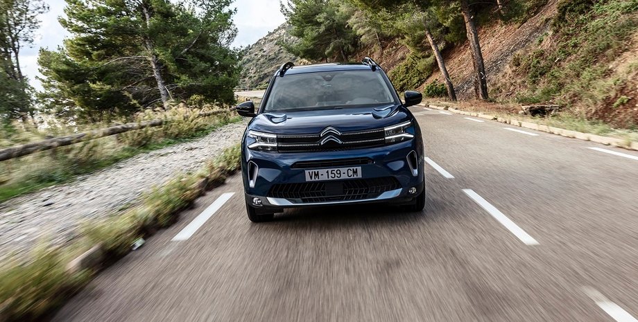 Citroen C5 Aircross 2022, Citroen C5 Aircross, новый Citroen C5 Aircross, кроссовер Citroen, гибрид Citroen