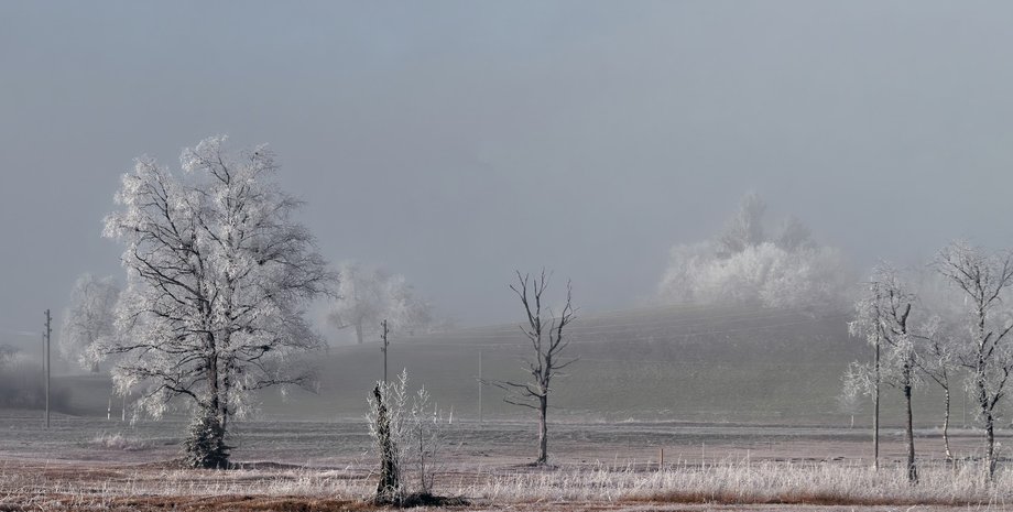 Осень, заморозки, октябрь