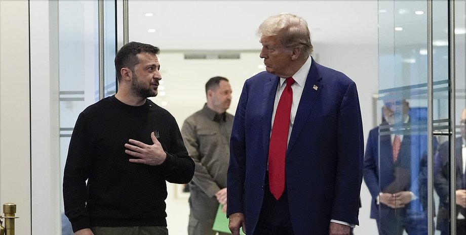 Встреча Трампа и Зеленского состоялась в Нью-Йорке Встреча Трампа и Зеленского