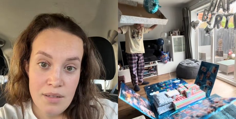 Женщина из Великобритании, вирусное видео, редкая болезнь, гендерпати, день рождения, курьер поздравил, беременность, TikTok, соцсети