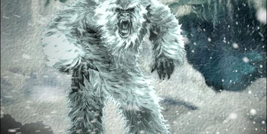 Гималайский йети в представлении художника / Иллюстрация: Laura Hastings / justgiving.com