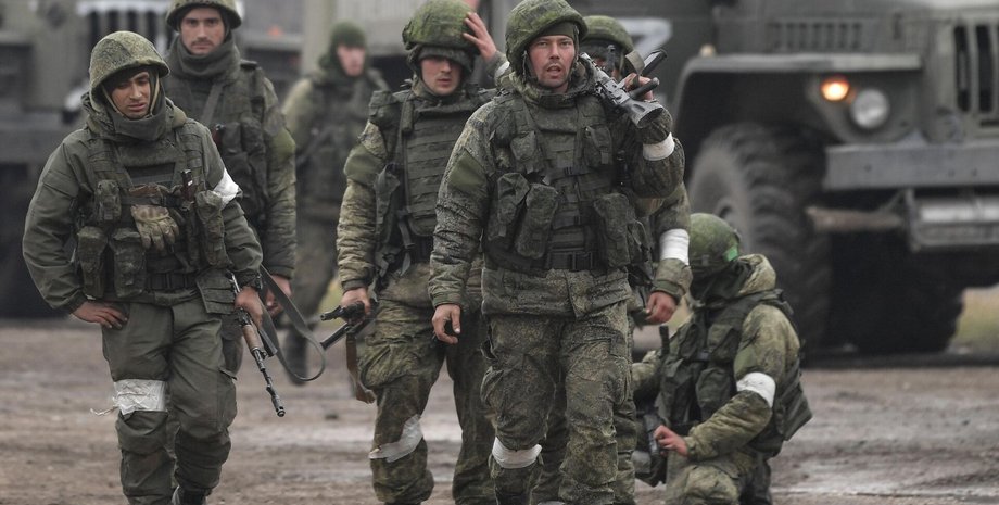 Российские военные, фото