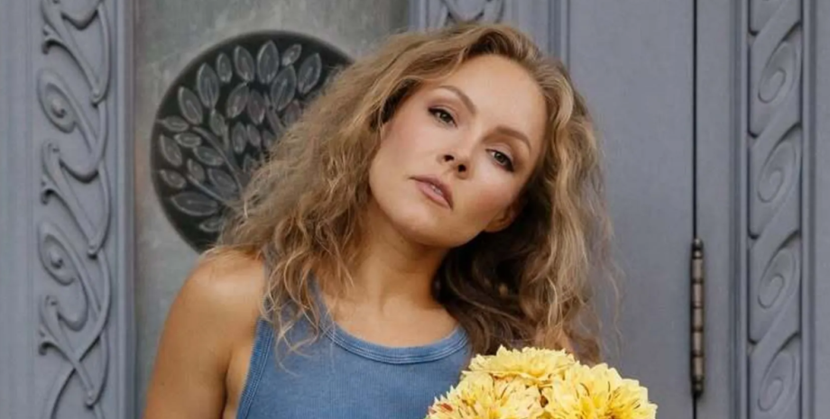 Алена Шоптенко, хореограф Алена Шоптенко с цветами